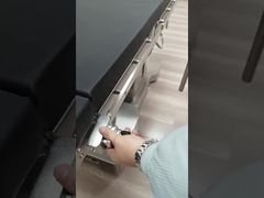 क्षितिज और ऊर्ध्वाधर रोशन सुविधा के साथ 600*150*10 मिमी स्टेनलेस स्टील सर्जिकल आर्म बोर्ड